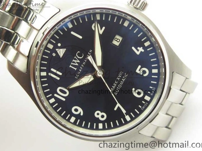 MIROTIME 0501 TimelessDesign Mark XVIII IW327016 Le Petit Prince MKS 1:1 Best Edition Blue Dial On SS Bracelet MIYOTA 9015 V 7206